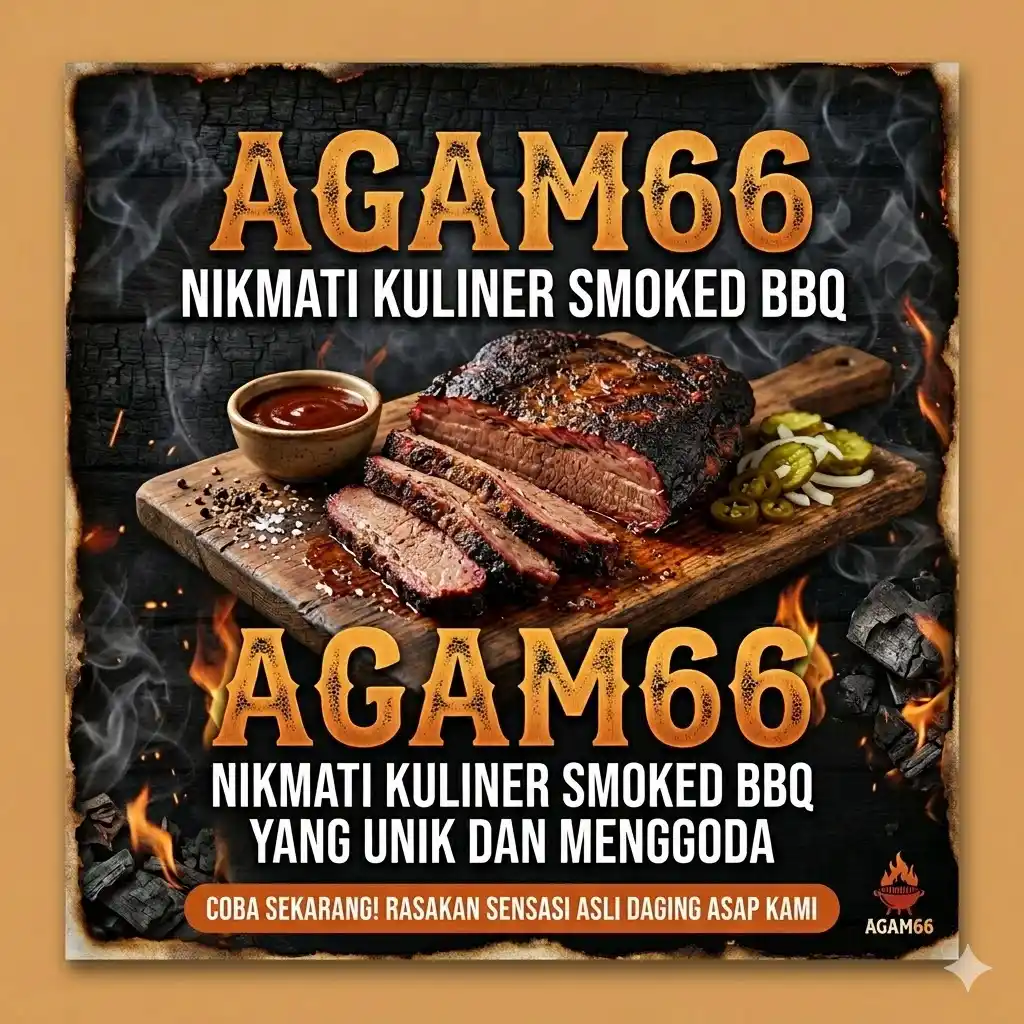 AGAM66 x MOOSBBQ : Nikmati Kuliner Smoked BBQ yang Unik dan Menggoda